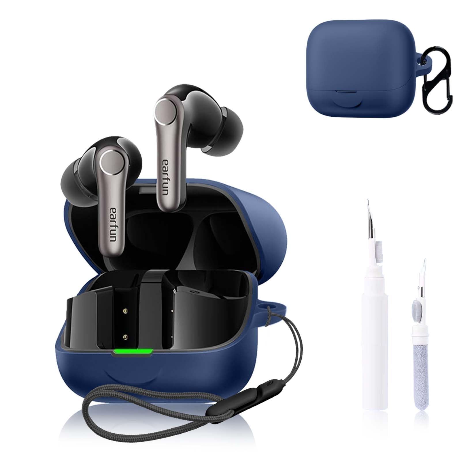 for EarFun Air Pro 4+ Case Cover,NOUKAJU Earphone Protective Cover